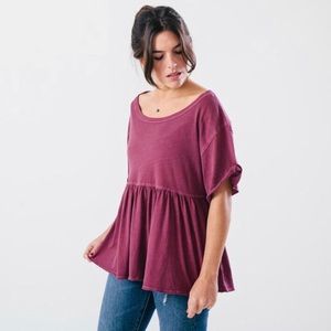 Free People odyssey tee